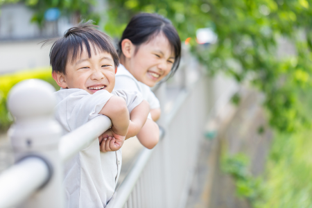 子供笑顔